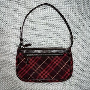 Burberry Nova Check Shoulder Pouchette Bag